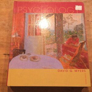 Psychology 7th Edition David G. Myers 2004 Textbook
